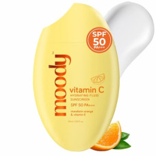 Deals, Discounts & Offers on  - Moody SPF 50 PA+++ Vitamin C Sunscreen with UVA, UVB & Blue Light Protection