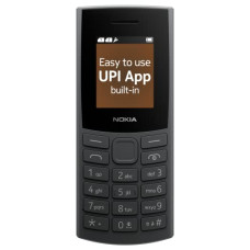 Deals, Discounts & Offers on Electronics - Nokia 106 4G Keypad Phone with 4G, Built-in UPI Payments App, Long-Lasting Battery, Wireless FM Radio & MP3 Player, and MicroSD Card Slot | Charcoal