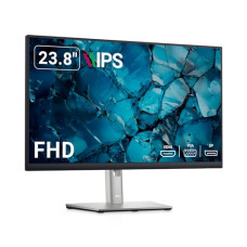 Deals, Discounts & Offers on  - Dell P2422H 24 Inch, FHD Monitor 1920x1080 Pixels, IPS Panel, 3-Year Warranty, Low BlueLight Technology, 3-Sided bezelless, HDMI, VGA, DP & USB Ports, Pivot(Rotation), Swivel, Tilt & HAS, AMD FreeSync