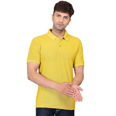 Deals, Discounts & Offers on Men - [Sizes XS, S, M, L, XL, 2XL, 3XL] HOODMASTAR Men's Regular Fit Solid Polo Half Sleeve T-Shirt