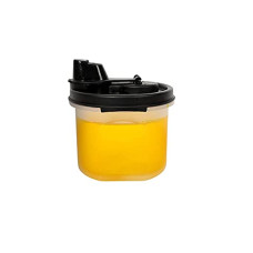 Deals, Discounts & Offers on  - Simparte Air-Tight & Leak Proof Plastic Anti Microbial Oil Pourer Sauces, Olive & Refined Oils, Easy Flow, BPA Free, Refrigerator Safe (Black) (1, 285ML)