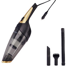 Deals, Discounts & Offers on  - amazon basics Portable Car Vacuum Cleaner with 6600Pa Powerful Suction, 4.6 M Cord, Reusable Hepa Filter