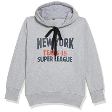 Deals, Discounts & Offers on  - [Size 3 Years-4 Years] T2F Boy's Cotton Regular Fit Hooded Sweatshirt