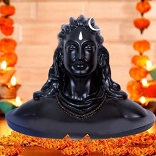 Deals, Discounts & Offers on  - JAIPUR ACE Resin Adiyogi Shiva Statue For Car Dash Board, Pooja & Gift, Mahadev Murti, Idol, Lord Adiyogi Shankara For Home & Office Decor