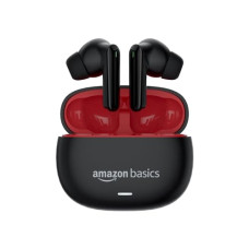 Deals, Discounts & Offers on  - amazon basics True Wireless in-Ear Earbuds with Mic, Low-Latency Gaming Mode, Touch Control, IPX5 Water-Resistance, Bluetooth 5.3, Up to 60 Hours Play Time, Voice Assistance and Fast Charging (Black)