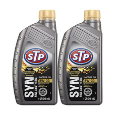 Deals, Discounts & Offers on Lubricants & Oils - STP SYN 5W30 Fully Synthetic Motor Oil (946 ml) : Pack of 02, Compatible with Car