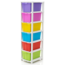 Deals, Discounts & Offers on  - GROZNOL 6 XL Plastic Modular Drawer System