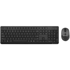 Deals, Discounts & Offers on Laptop Accessories - ZEBRONICS Zeb Companion 200 Wireless Combo with Silent Operation Mouse, Power Saving Mode Wireless Desktop Keyboard(Black)