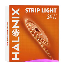 Deals, Discounts & Offers on  - Halonix 24W 5 Meter 300 LED Strip Light Without Driver(White, Pack of 1)