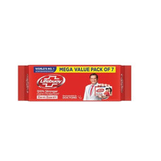 Deals, Discounts & Offers on  - Lifebuoy Total 10 Germ Protection Bathing Soap Bar 125 g (Combo Pack of 7)|| Protects Against Viruses and Germs - Combo Offer