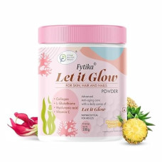 Deals, Discounts & Offers on  - FYTIKA HEALTHCARE PRODUCTS Let It Glow Collagen Supplement For Men&Women L- Glutathione,Vitamin C,Sesbania Agati Extract Promotes Healthy Skin,Hairs And Nails(Pineapple Powder,Pack Of 1)