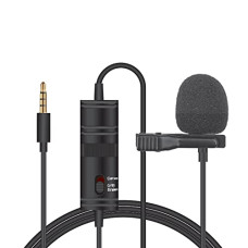 Deals, Discounts & Offers on  - Tygot T-M1 Auxiliary Omnidirectional Lavalier Clip On Collar Microphone