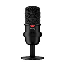 Deals, Discounts & Offers on  - HyperX Solocast - Usb Condenser Gaming Unidirectional Microphone, For Pc, Ps4, And Mac, Tap-To-Mute Sensor, Cardioid Polar Pattern, Gaming, Streaming, Podcasts, Twitch, Youtube, Discord (Hmis1X-Xx-Bk/G, Black)
