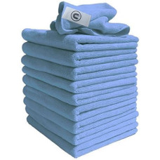Deals, Discounts & Offers on Home Improvement - DCS Microfibre Cleaning Cloth, Blue, Pack of 10, Large Size: 40x40cm. Super Soft Premium Streak Free Washable Cloth Duster