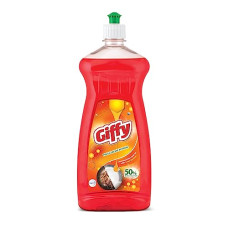 Deals, Discounts & Offers on  - Giffy Liquid Dish Wash Gel with Turbo Boosters| 50% More Effective| Natural Mild Fragrance Removes Odour| Easy Lather & Easy Rinse Off Formulation| Leaves No White Residue| Safe On Hands| 750 ml