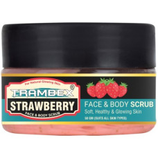 Deals, Discounts & Offers on  - Trambex Naturals Pure Tan Removal Face Scrub & Glow your Face and Body Skin Strawberry Scrub(50 g)