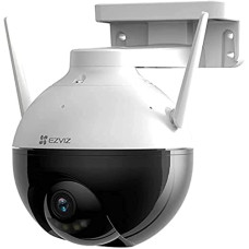 Deals, Discounts & Offers on  - EZVIZ by Hikvision C8C 2MP Outdoor Pan/Tilt Smart WiFi CCTV Camera | Color Night Vision | AI Person Detection | 360Coverage | Weatherproof | MicroSD Card Slot(Upto 256GB) | Google Assistant & Alexa