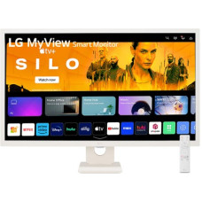 Deals, Discounts & Offers on Computers & Peripherals - [Use ICICI CC] LG 31.5 inch Full HD IPS Panel with webOS, Apple AirPlay 2, HomeKit compatibility, 5Wx2 speakers, Magic remote compatible Smart Monitor (32SR50F-WA.ATREMSN)(Response Time: 8 ms, 60 Hz Refresh Rate)