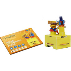 Deals, Discounts & Offers on  - Crackles Steam Toys DIY 3D Paper Model Automata Bot with Animated Movements Indian Mythology Series (Ram and Ravan Duel) - Set of 2
