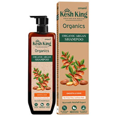 Deals, Discounts & Offers on Beauty Care - Kesh King Organics - Organic Argan Shampoo |Smoothens & Restores Shine | For Silky, Lustrous Hair | Organic | No Artificial Colours, Parabens, Phthalates Or Harmful Chemicals - 300ml