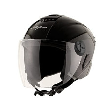 Deals, Discounts & Offers on  - Vega Aster Dx Open Face Helmet Black, Size:L(59-60 Cm) - Motorcycling