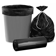 Deals, Discounts & Offers on  - Kuber Industries 30 Count Biodegradable Garbage Bags Medium|Plastic Dustbin Bags|Trash Bags For Kitchen, Office, Warehouse, Pantry Or Washroom 7 Ltr (Black)