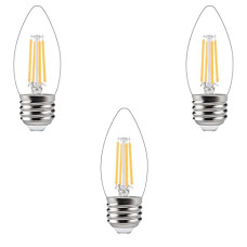 Deals, Discounts & Offers on  - Lexton 4W 220V Candle Shape E27 Base LED for Home Light fixtures Decoration Suitable