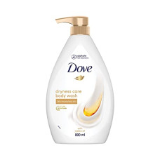 Deals, Discounts & Offers on  - Dove Dryness Care Bodywash infused with Jojoba Oil to deeply nourish your skin, 100% gentle cleansers, paraben free/sulphate free cleansers, 100% plant- based moisturisers, 800ml