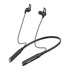 Deals, Discounts & Offers on  - Amazon Basics in-Ear Bluetooth 5.0 Wireless Neckband with Mic, Up to 13 Hours Playback Time, Magnetic Earbuds, Noise Cancellation, Voice Assistant, Dual Pairing and IPX5 Rated (Black)