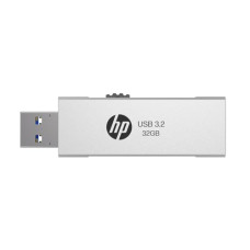 Deals, Discounts & Offers on  - HP 818w 32GB USB 3.2 Flash Drive Silver Metal