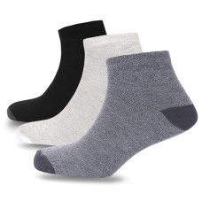 Deals, Discounts & Offers on Men - SJeware Mens Soft Multi use Ankle Length Socks (Pack of 3) - Multicolored