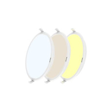 Deals, Discounts & Offers on  - Buy Polycab 8W Scintillate 3-in-1 Color Changing LED Panel Light, Round (cut out - 86 mm) Online at Low Prices in India - Amazon.in