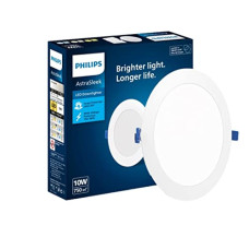 Deals, Discounts & Offers on  - PHILIPS Astra Sleek 10-watt Round LED Downlighter | LED Ceiling Light