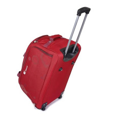 Deals, Discounts & Offers on  - Verage - Star Cabin Size 64 cms Red Colour Wheel Duffel Bag