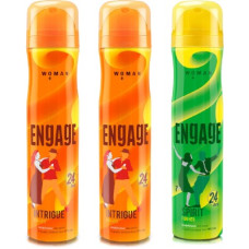Deals, Discounts & Offers on  - Engage Deo Combo 2 Intrigue for Her 150ml & 1 Spirit