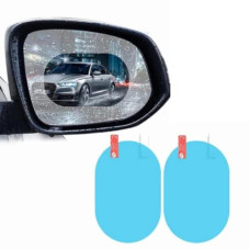 Deals, Discounts & Offers on  - Suzec 2 Pcs Car Rearview Mirror Film Car Side Mirror Protection Film HD Anti-Water, Anti-Mist, Anti-Fog, Film Waterproof Rear View Mirror, Car Rear View Mirror Protective Film (Oval)