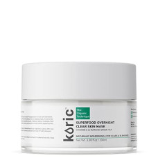 Deals, Discounts & Offers on Beauty Care - Koric Naturally Nourishing Superfood Overnight Clear Skin Mask,For scars, blemishes & dehydrated skin with Vitamin E & Matcha Green Tea, pH: 5.5