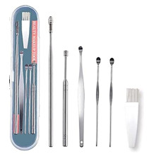 Deals, Discounts & Offers on  - Blenka Essence Ear Wax Cleaner Resuable Ear Cleaner Earpick Tool Set with Storage Box Ear Wax Remover Tool Kit with Ear Curet