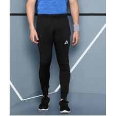 Deals, Discounts & Offers on  - AdrenexMen Solid Black Track Pants