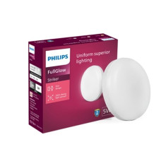Deals, Discounts & Offers on  - PHILIPS Rimless Full Glow 5-watt Round LED Surface Downlighter | Striker Surface Under Cabinet LED Light