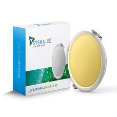 Deals, Discounts & Offers on  - SYSKA (RDL-R-8W 3000K Yellow, Cool Day Light, Polycarbonate Led Slim Downlight