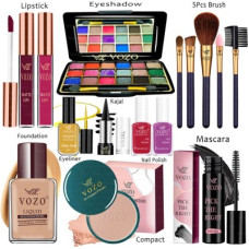 Deals, Discounts & Offers on  - VOZO Makeup Kit Sets One-stop Beauty Package For Beginners and Professionals ST-300(Pack of 15)