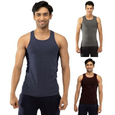 Deals, Discounts & Offers on Men - Chromozome Men's Vest Pack of 3
