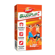 Deals, Discounts & Offers on  - Dabur Glucoplus-C (Orange Flavour) - 1Kg Powder | Replenishes Energy | 25% More Glucose In Every Sip | Vitamin C Helps Boosts Immunity | Calcium Supports Bone Health