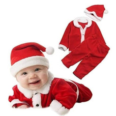 Deals, Discounts & Offers on  - EITHEO Christmas Costume Santa Claus Dress For Kids | Santa Claus Dress Christmas Santa Costume Dress