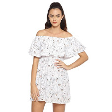 Deals, Discounts & Offers on Women - oxolloxo English Florals Bardot Summer Dress