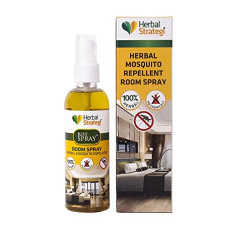 Deals, Discounts & Offers on  - Herbal Strategi Mosquito Repellent Room Spray 100 ML | 100% herbal, non-toxic, eco-friendly, and biodegradable | No side effects, cruelty-free, and vegan |Ayush Certified/Technology from CSIR-CIMAP