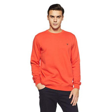Deals, Discounts & Offers on Men - [Sizes S, M, L] Allen Solly Men's Cotton Crew Neck Sweatshirt