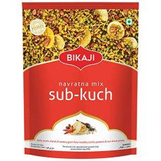 Deals, Discounts & Offers on  - Bikaji Sab Kuch Navratan Mixture | Farsan | Chivda | Authentic Indian Namkeen | Made in Bikaner | Traditional recipe | Mix of Namkeen, Peanuts & Potato Sticks | Best Indian Tea Snack | 1Kg Pack