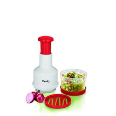 Deals, Discounts & Offers on  - Pigeon Plastic Press Chopper, Red, White